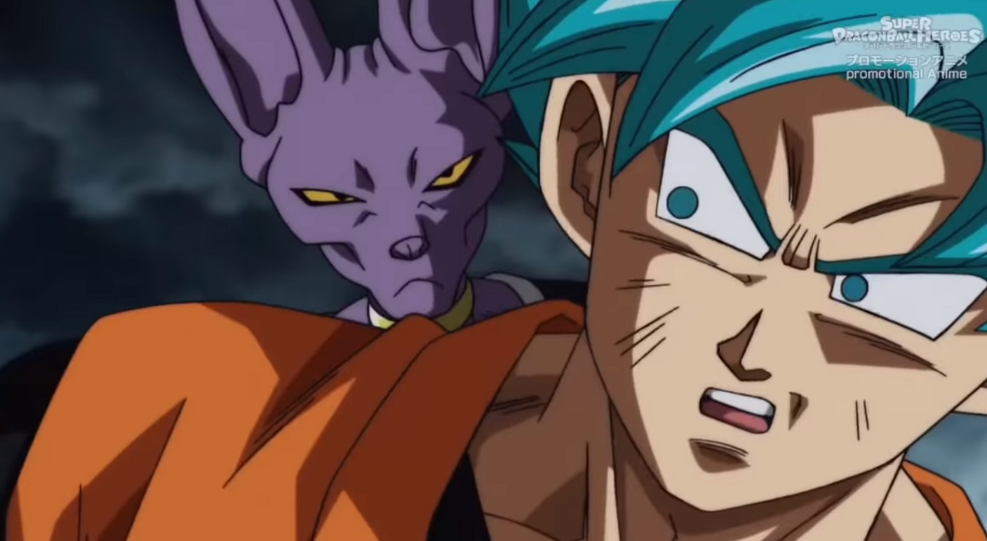 Goku e Beerus têm sua revanche no episódio mais recente de Super Dragon Ball Heroes