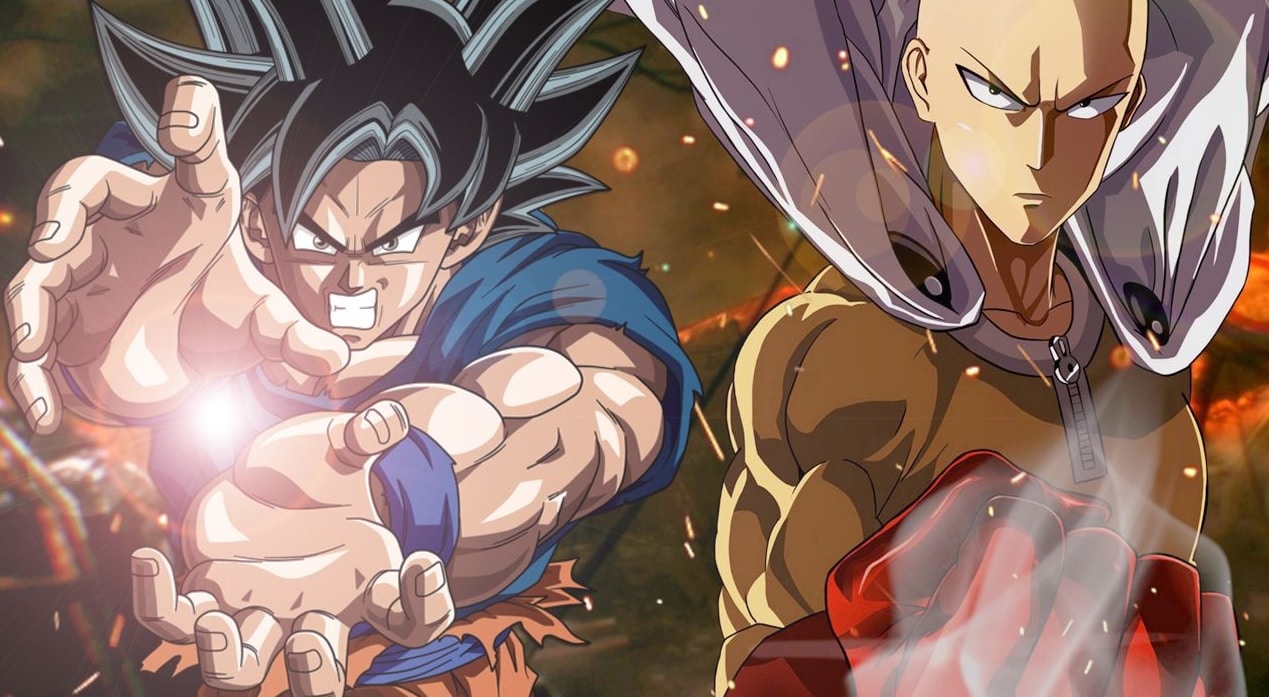 Luta de Goku contra Saitama é imaginada em um crossover incrível de Dragon Ball com One Punch Man