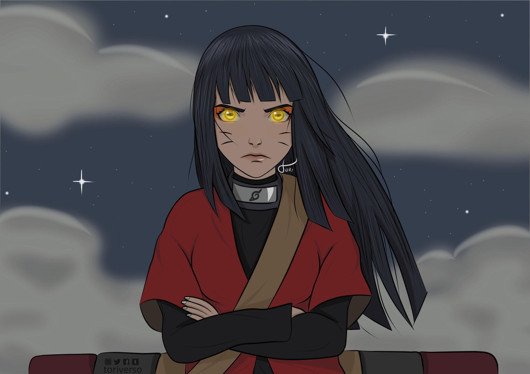 Artista Brasileira Imagina O Visual De Himawari No Modo S Bio Em Boruto Naruto Next Generations