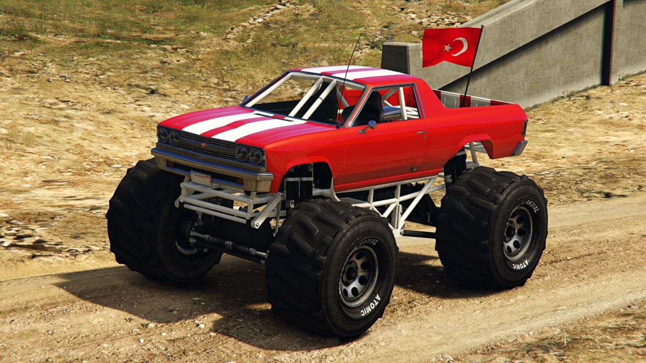 monster truck gta 5 ps3