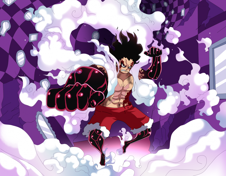 TODAS AS TRANSFORMAÇÕES DO LUFFY ATÉ O GEAR 5 EM ONE PIECE 