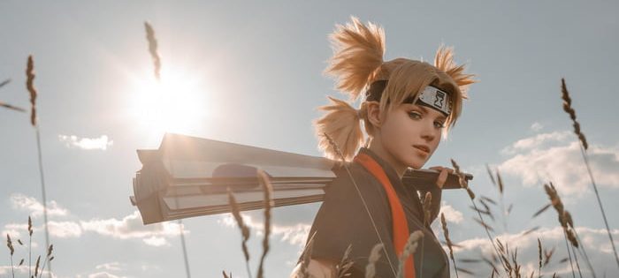 Fã de 'Naruto' faz fofo cosplay de Temari