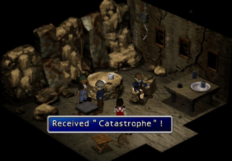 Final Fantasy 7 Barret Catastrophe