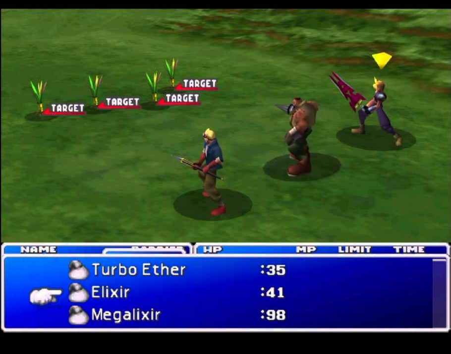 Final Fantasy 7 Duplicar Itens W-Item