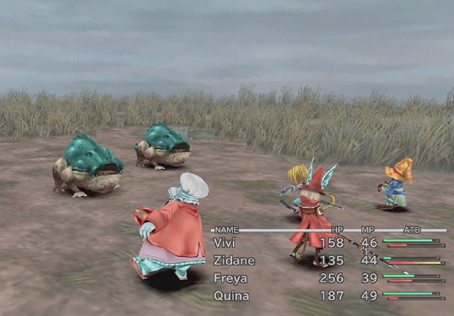 Final Fantasy 9 Frog Drop