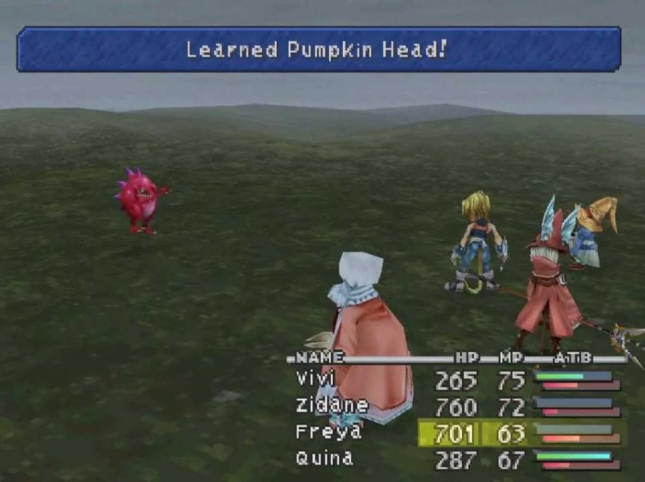 Final Fantasy 9 Pumpkin Head
