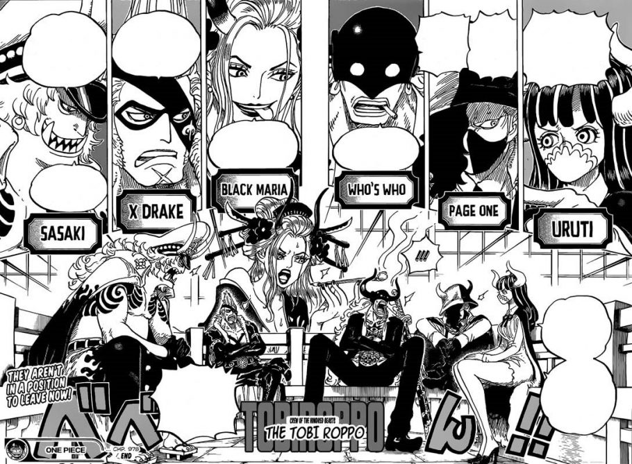 One Piece apresenta os Seis Guerreiros mais fortes dos Astros Principais de Kaido