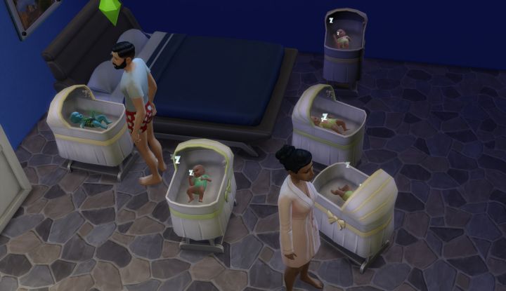 The Sims 4 gêmeos