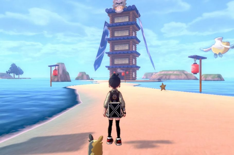 Pokémon Isle Armor Torre