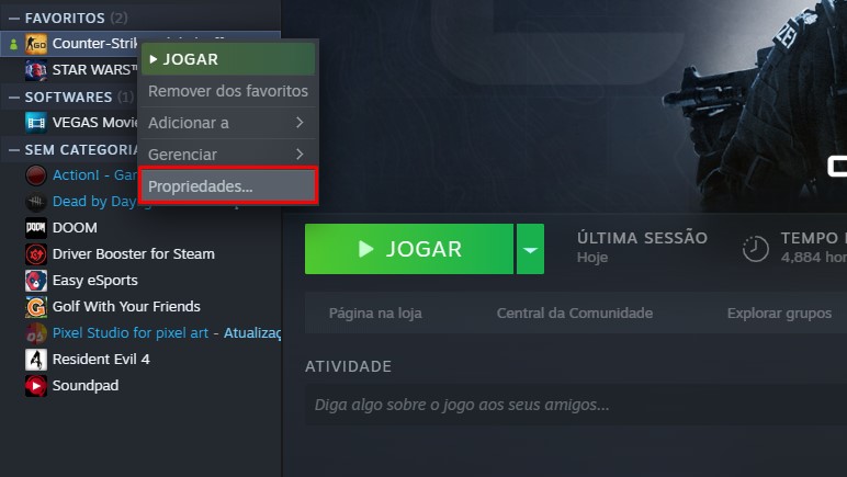 CS:GO melhores comandos arranque