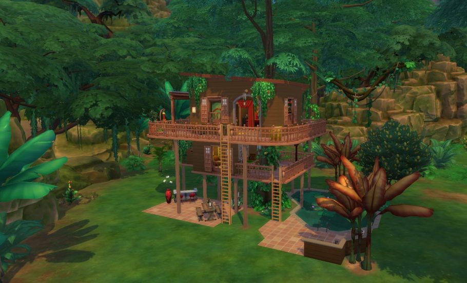 The Sims 4 Escadas