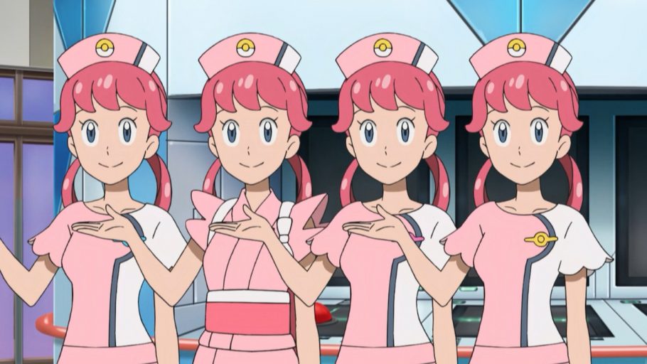 Pokémon - Por que as enfermeiras Joy e oficiais jenny são todas iguais? Veja o motivo
