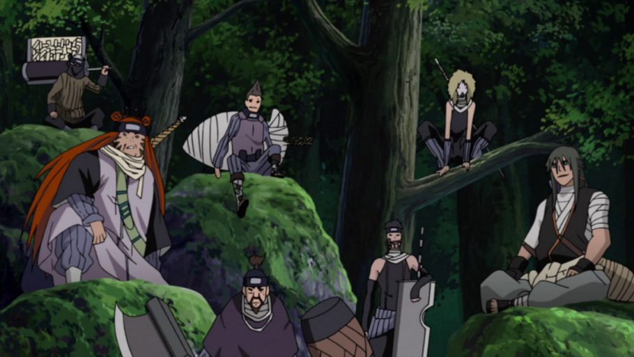 Naruto: Os ninjas mais habilidosos de Kumogakure (Vila oculta da nuvem) 