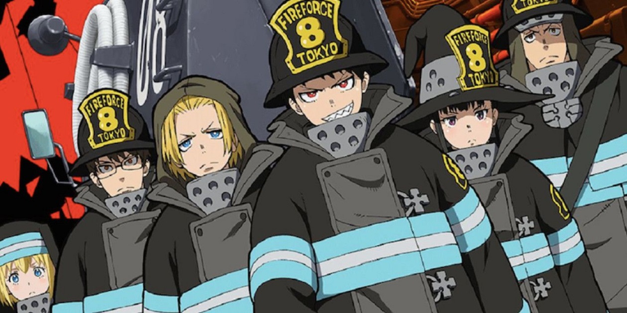 Fire Force  Anime tem novo pôster divulgado