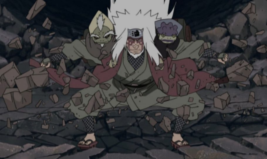 Visual original de Jiraiya era parecido com o seu Modo Sábio Naruto Shippuden