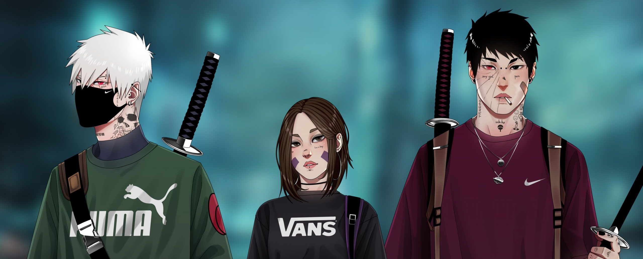 Artista brasileiro reimagina Naruto, Sasuke e Sakura como funkeiros -  Critical Hits