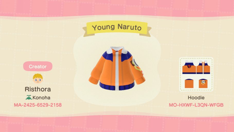 Animal Crossing - Códigos para as roupas de Naruto no jogo - Critical Hits
