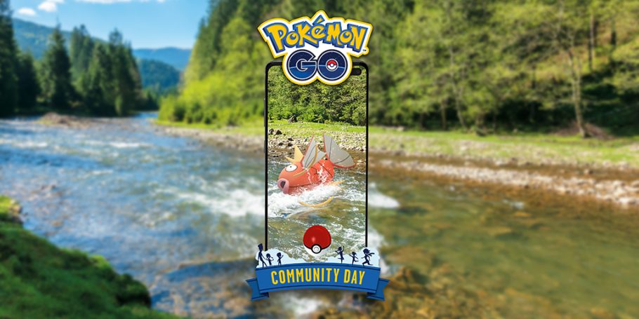 Magikarp será destaque do Dia Comunitário de agosto em Pokémon GO