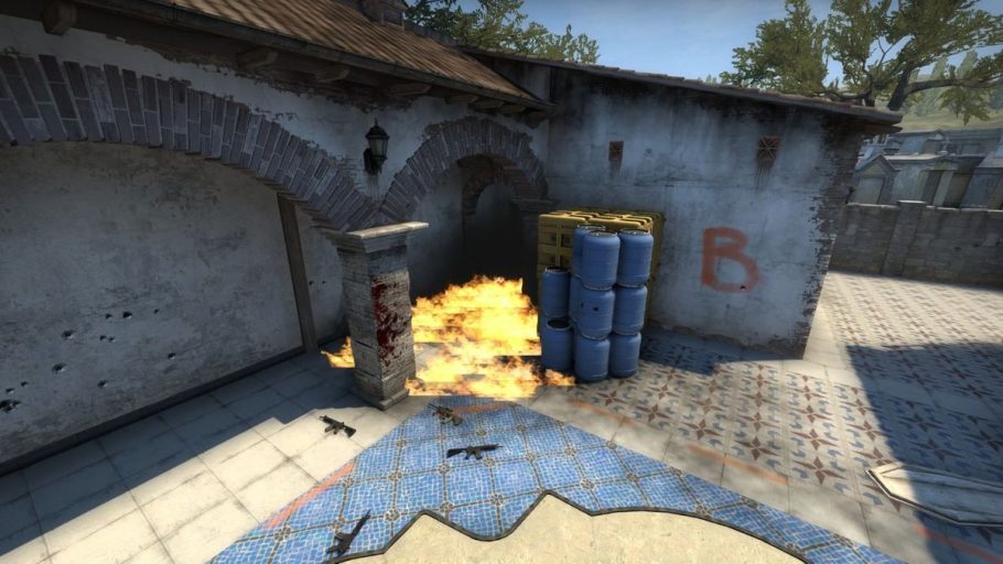 CS:GO Smokes Molotovs Inferno
