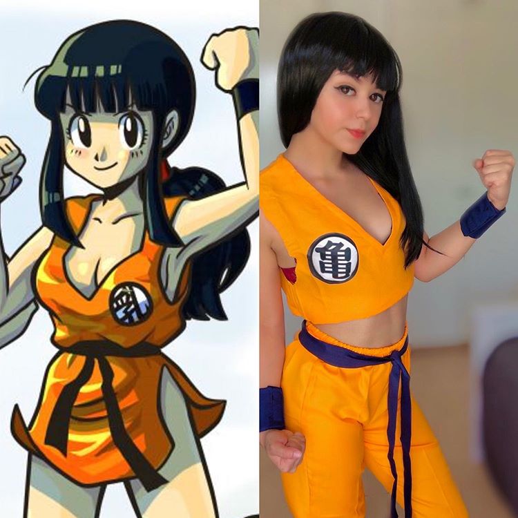 Cosplayer fã de Dragon Ball imagina como seria o uniforme de treinamento de Chichi