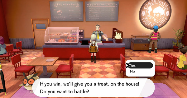 Confira quais itens você pode ganhar no Battle Café em Pokémon Sword and Shield