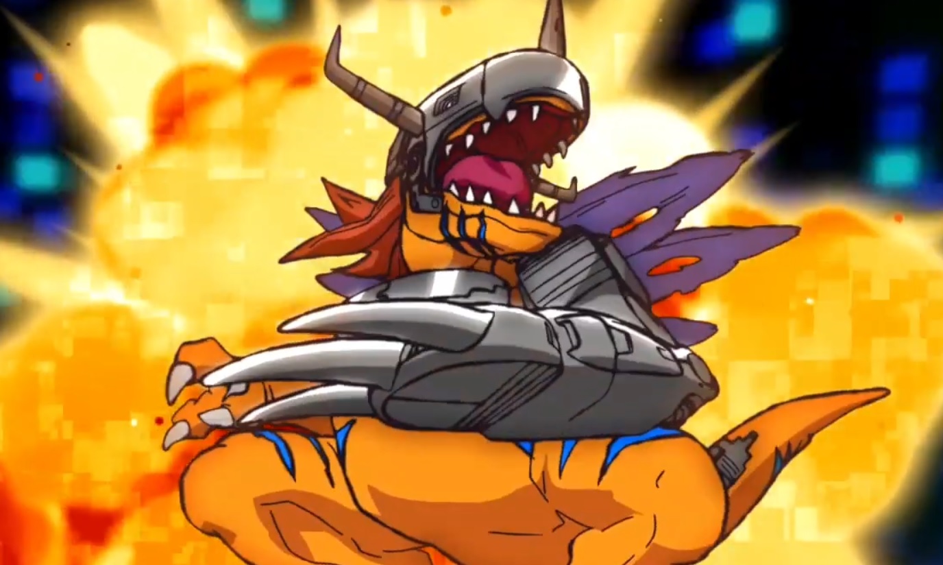 Digimon Adventure revela a nova evolução de Greymon