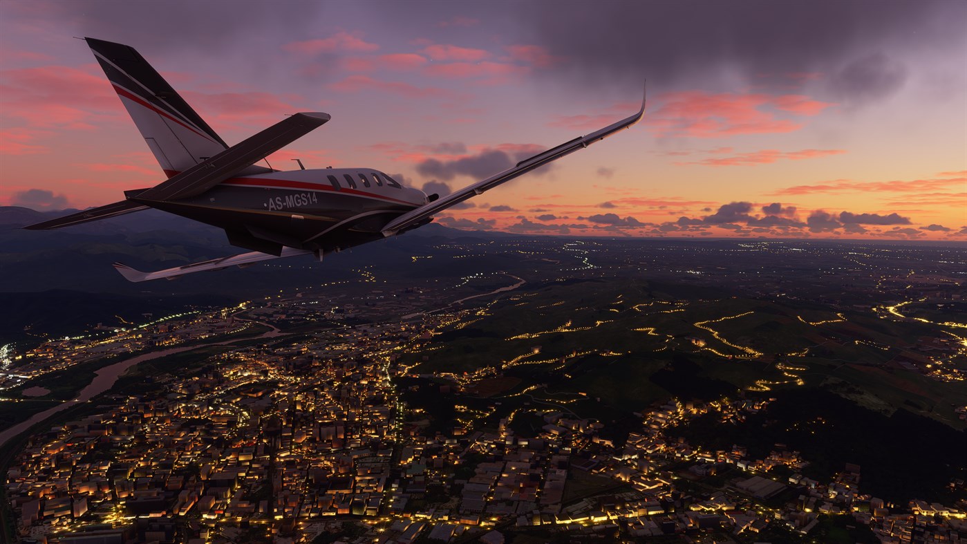 Microsoft Flight Simulator aviões