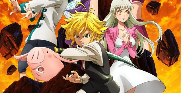 Nanatsu no Taizai  Trailer da segunda parte da 3ª temporada é divulgado