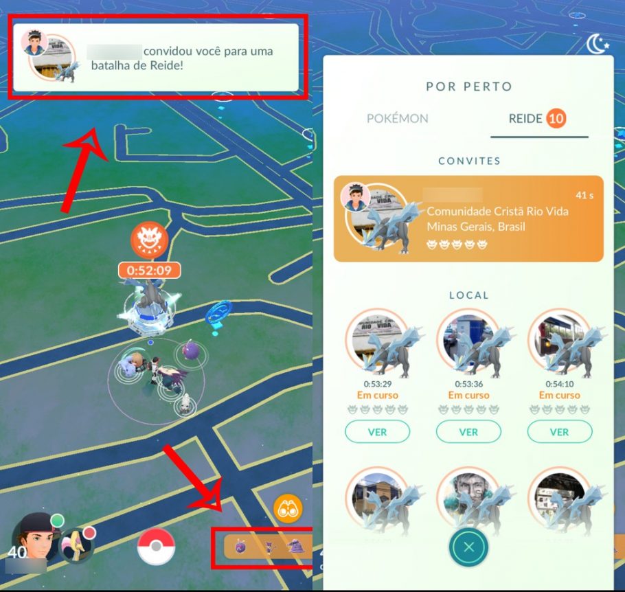 Pokémon GO - Como convidar amigos para Reides