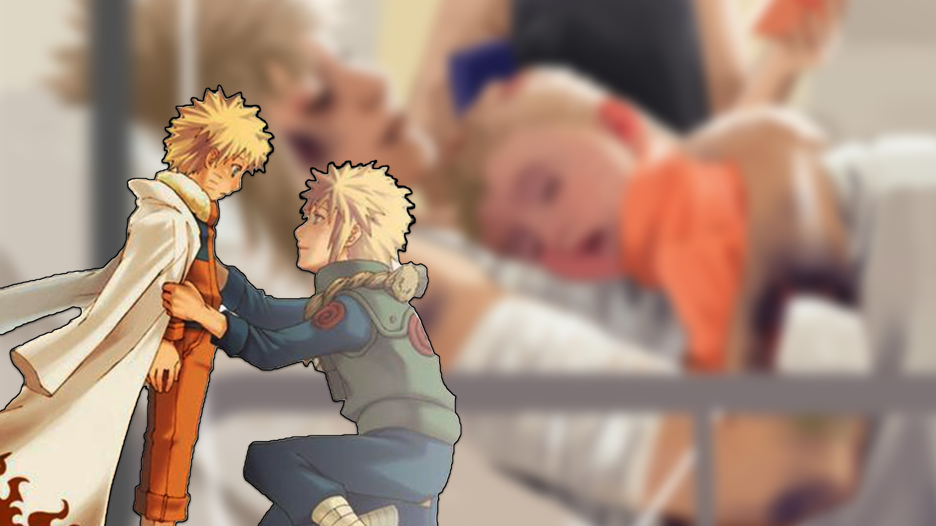 Minato e Kushina relaxam em nova ilustração de Naruto