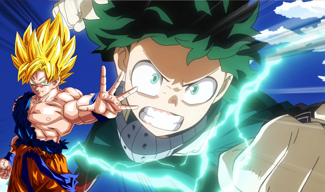 Boku no Hero: Deku invoca poderes de Dragon Ball Z e One Piece em novo  episódio