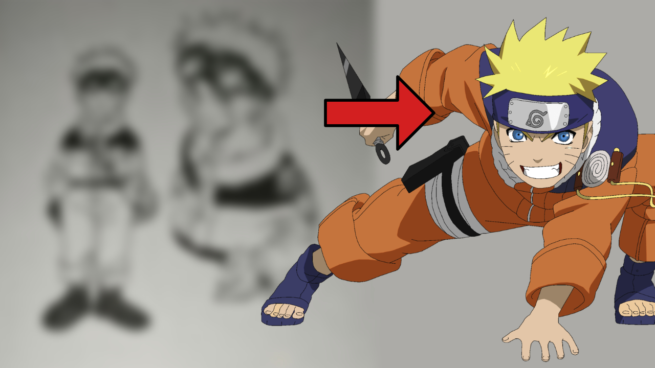 Um pequeno esboço da - Naruto Uzumaki e Sasuke Uchiha