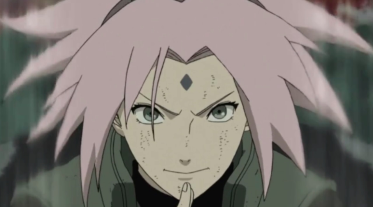 como desenhar a Sakura Haruno do anime naruto clássico passo a passo #