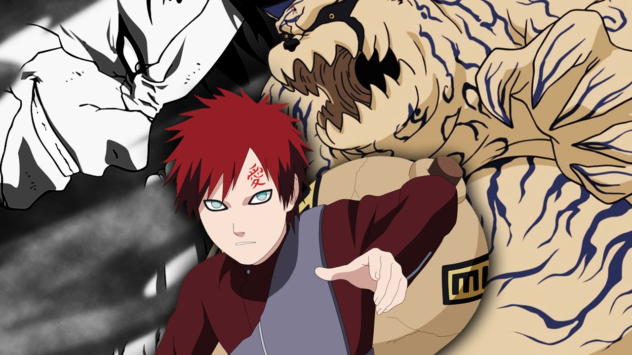 Naruto  Gaara e Shukaku seriam bem diferentes, mostram artes