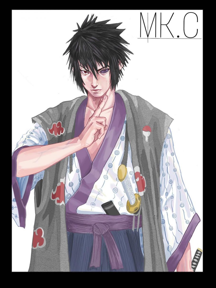 Artista imagina Sasuke como um Samurai em incrível ilustração