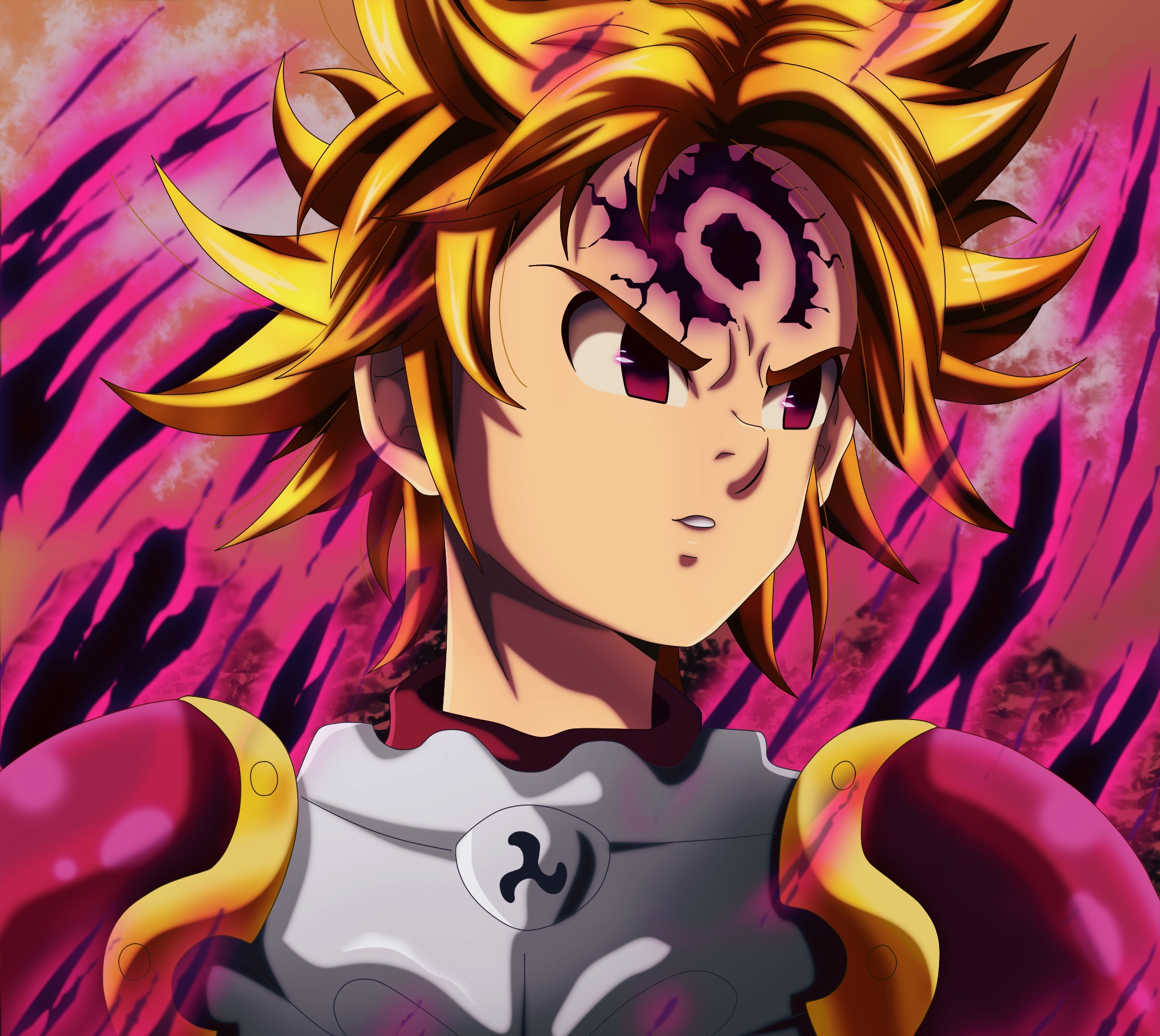 Veja as 10 melhores imagens do Meliodas personagem do anime Nanatsu no  taizai um grande anime que f…