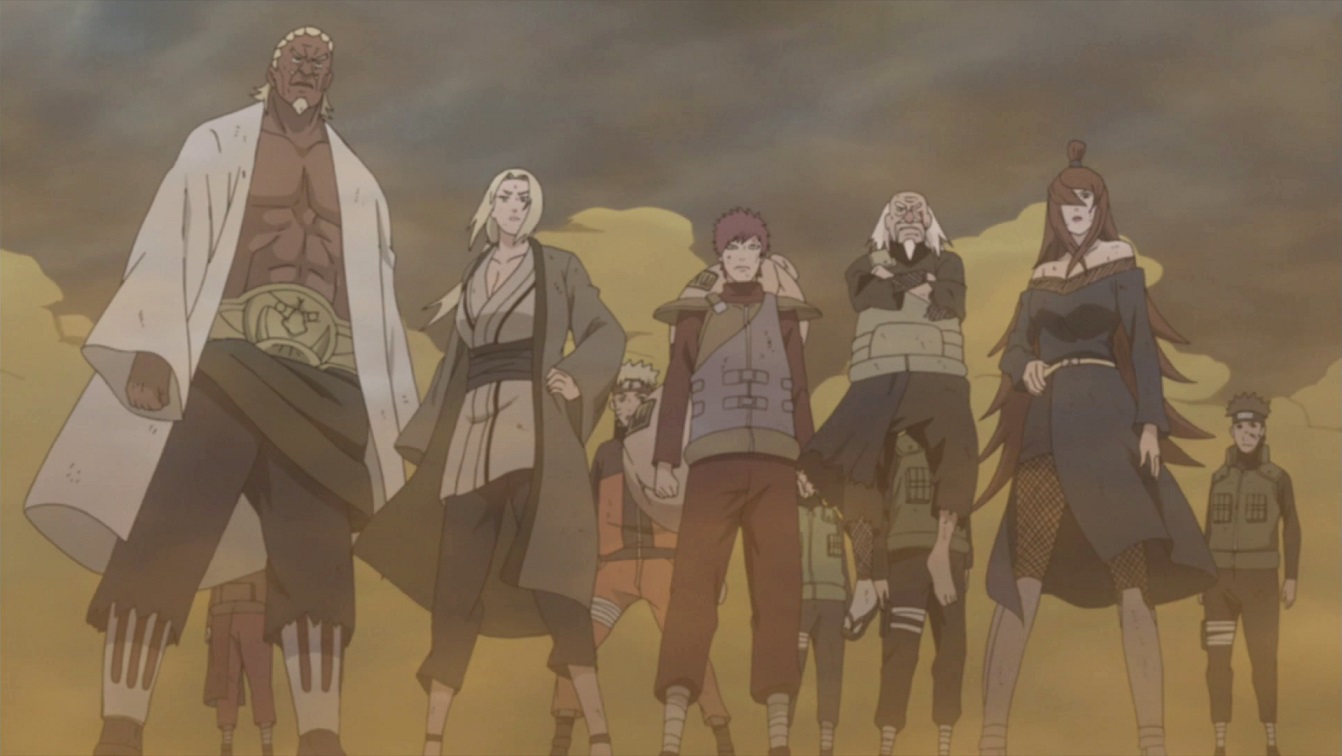 Afinal, Madara conseguiria vencer os 5 Kages se não estivesse na forma de Edo Tensei?