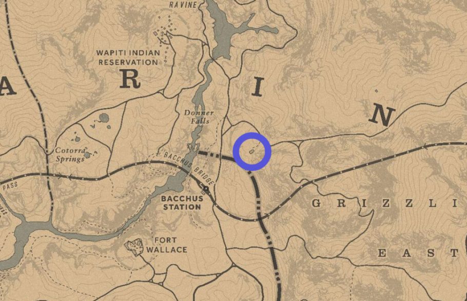 Localização dos 9 túmulos em Red Dead Redemption 2 - Troféu Condolências