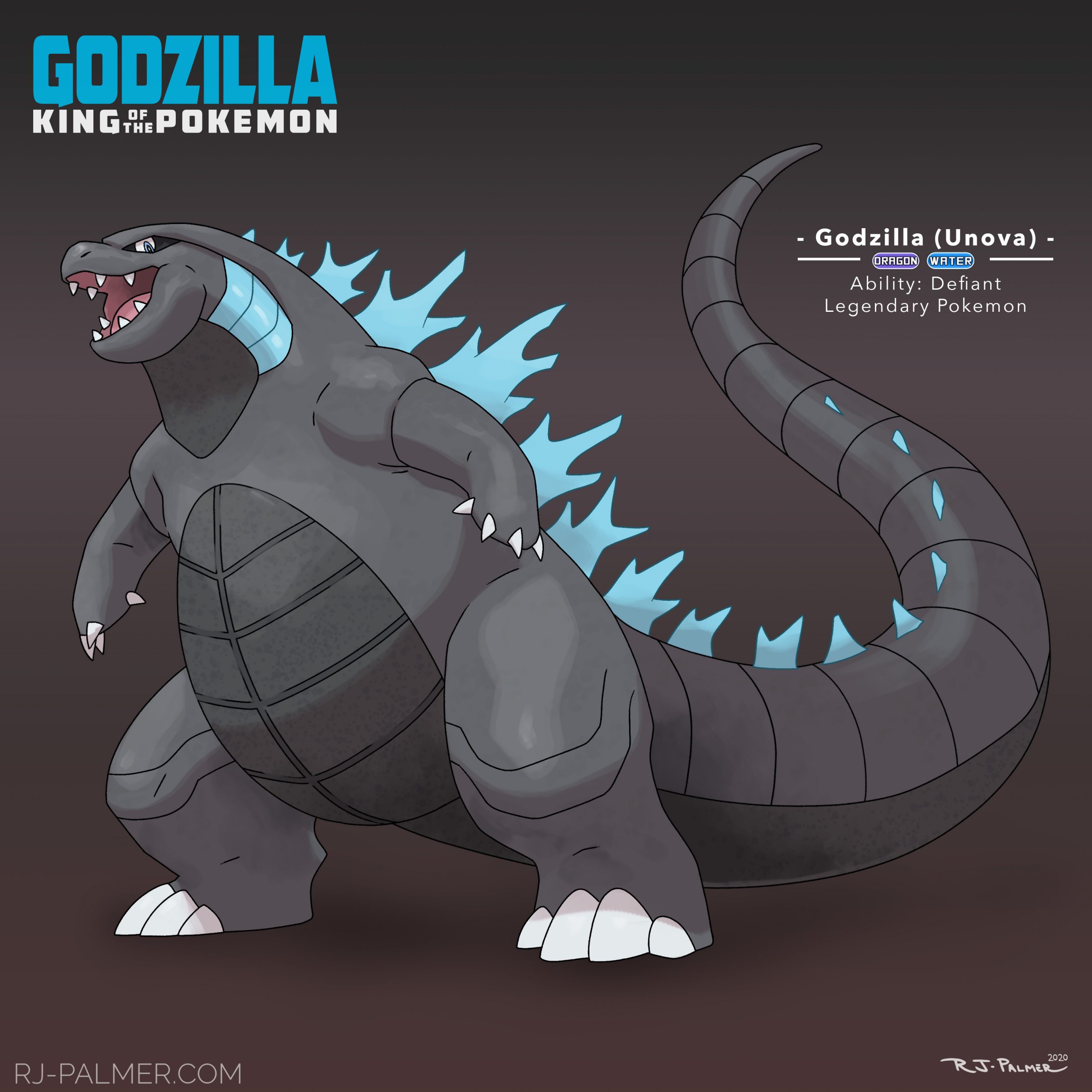 Artista recria Godzilla e Mothra com o visual de Pokémon e o resultado é perfeito