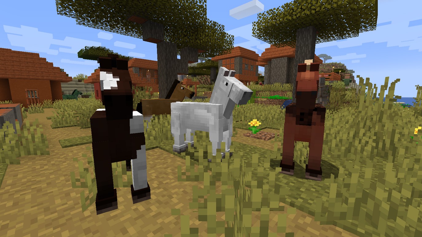 Minecraft como domar cavalo
