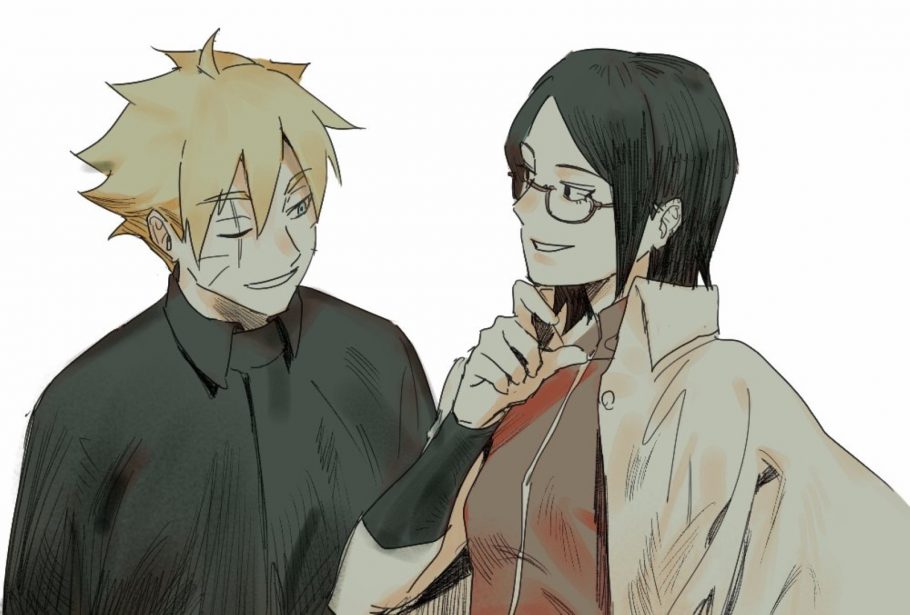 Boruto  Fã imagina pesadelo de Sarada com visuais de anime