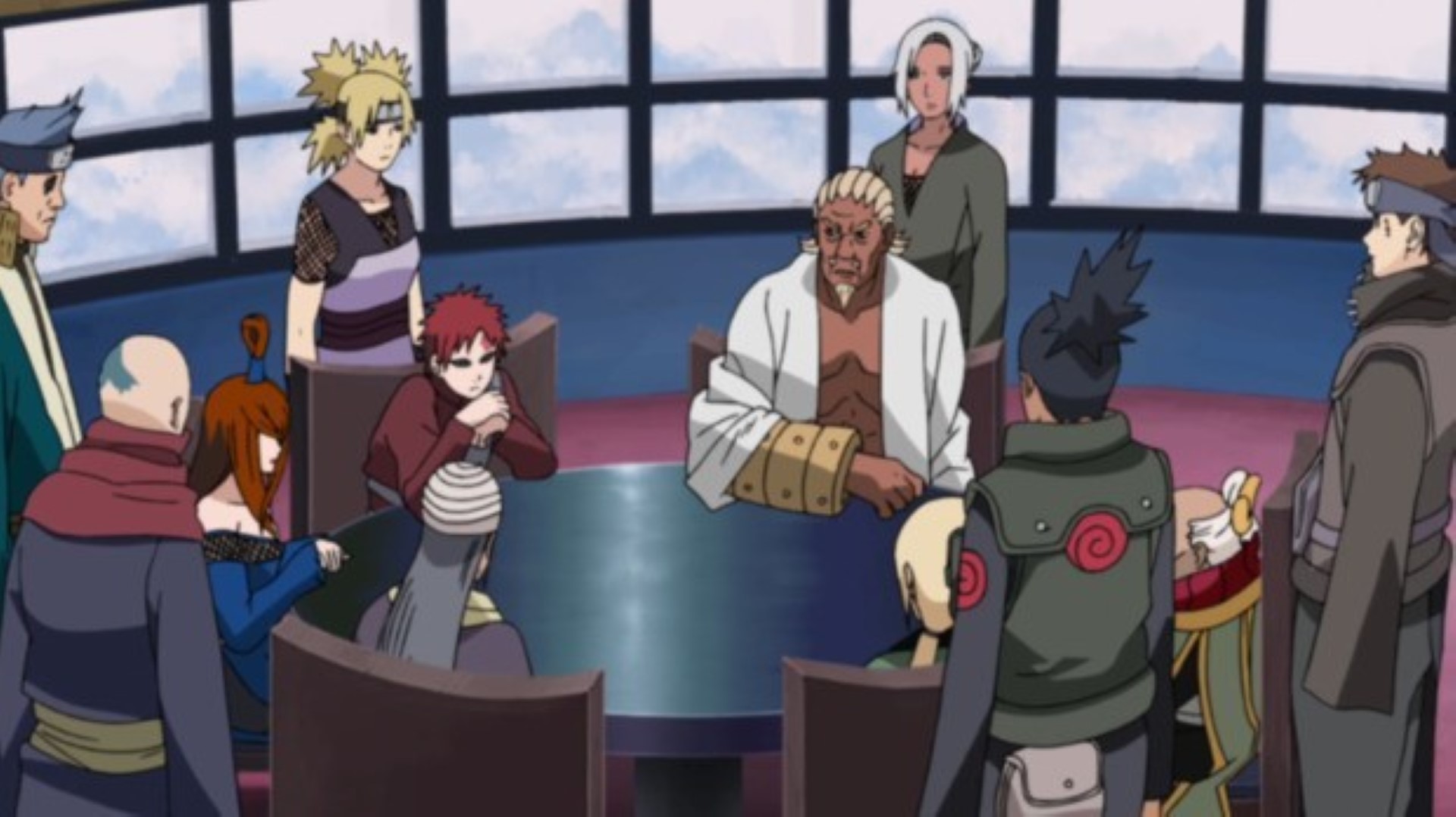 Naruto Shippuden - Episódio 5 (Dublado): kazekage se mantém no