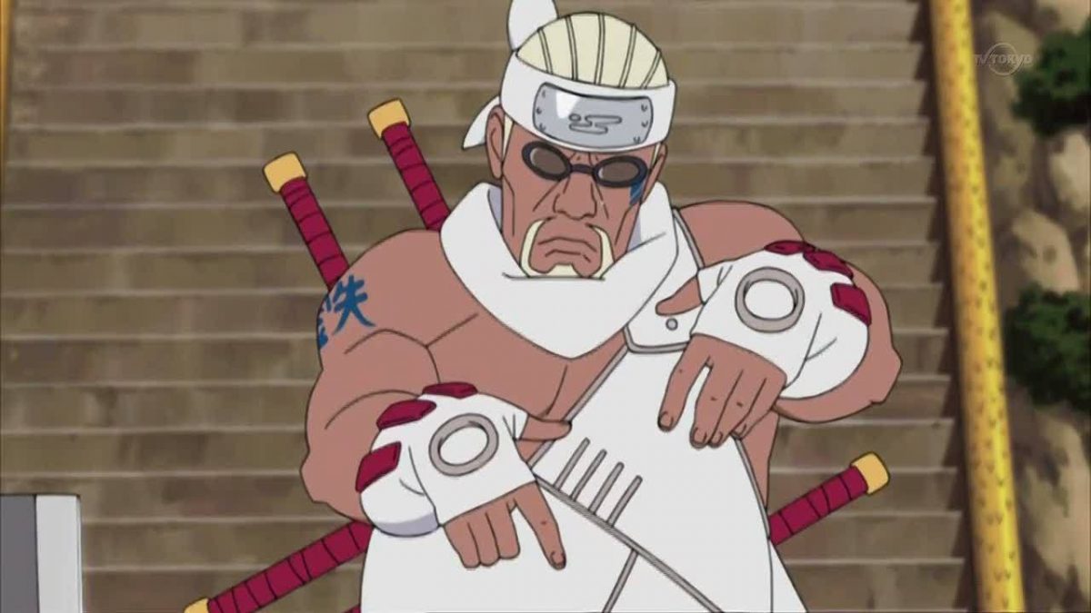 Esta ilustração de Killer Bee em Naruto Shippuden é com
