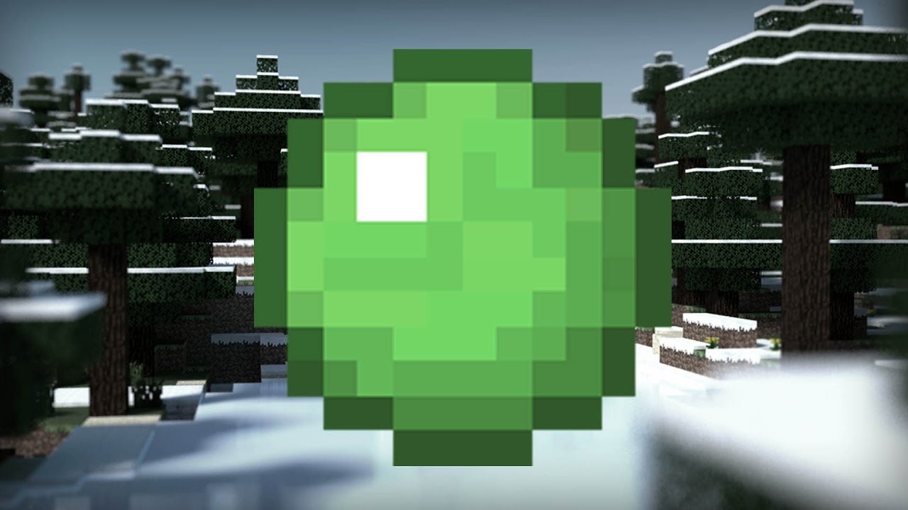 Minecraft Bola de Slime