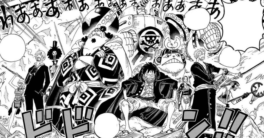 Capítulo 989 de One Piece traz uma reunião épica dos Chapéus de Palha