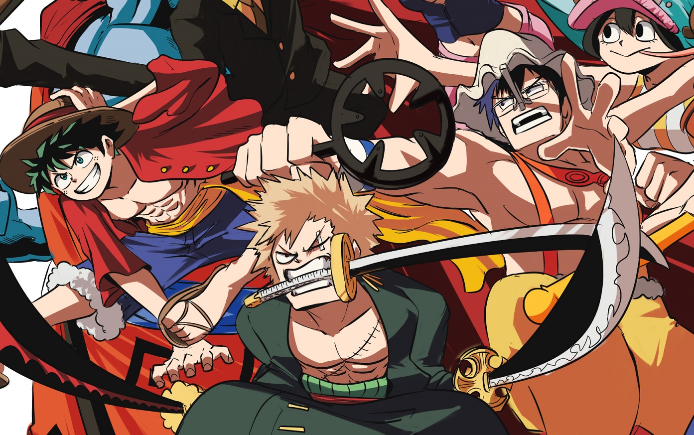 Artista imaginou um crossover impecável entre My Hero Academia e One