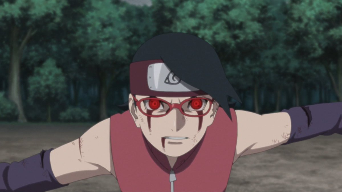 Boruto: Sarada desperta o Mangekyou Sharingan - CMAIS