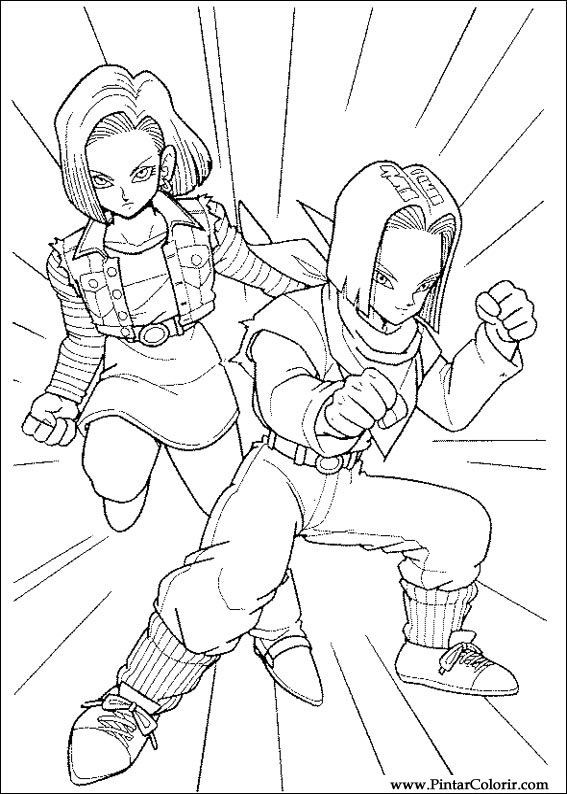 desenhos do dragon ball 21 –  – Desenhos para Colorir