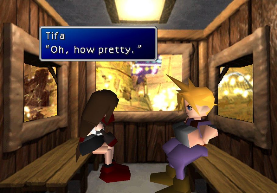 Final Fantasy 7 - Como sair com Barret, Aeris, Tifa ou Yuffie no encontro da Gold Saucer