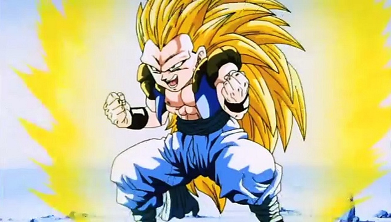 Este era o visual original do Super Saiyajin 3 em Dragon Ball Z, e